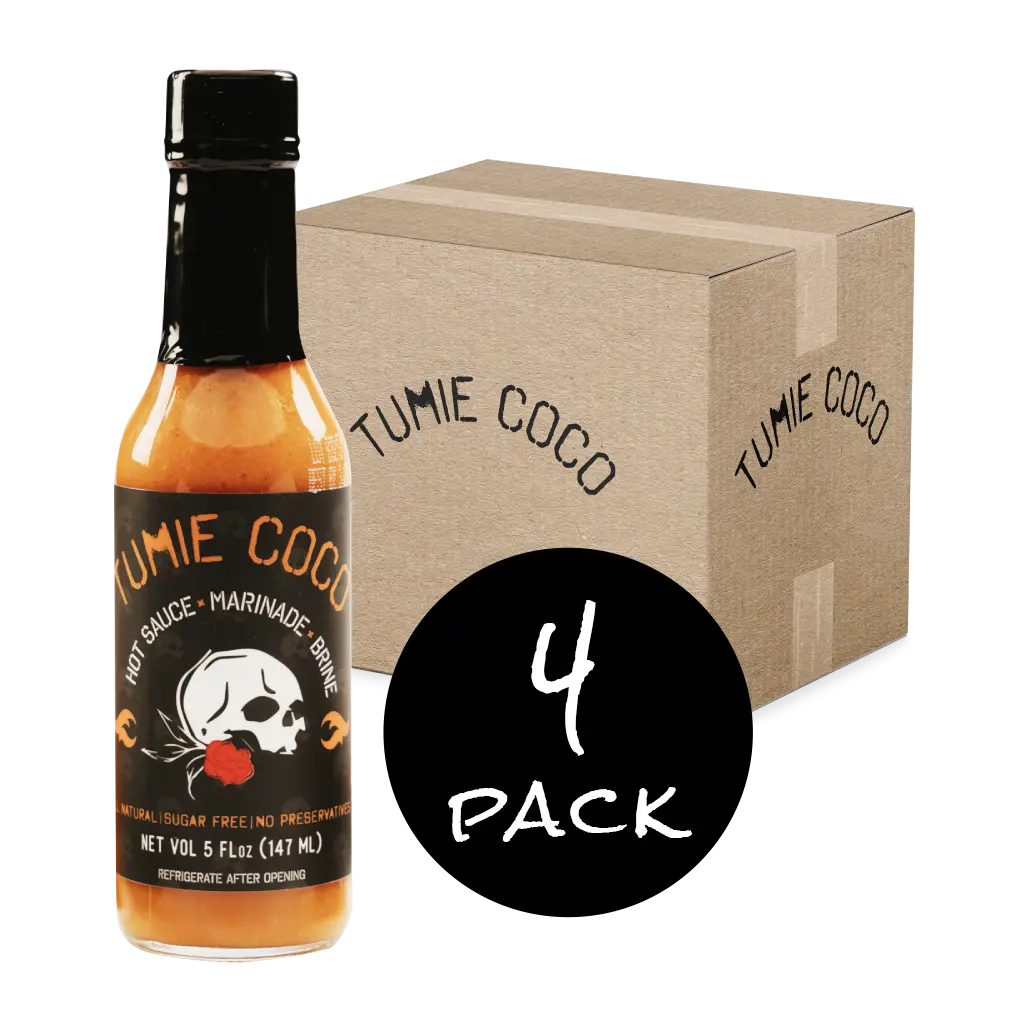 Tumie Coco Hot Sauce 5oz 4-Pack