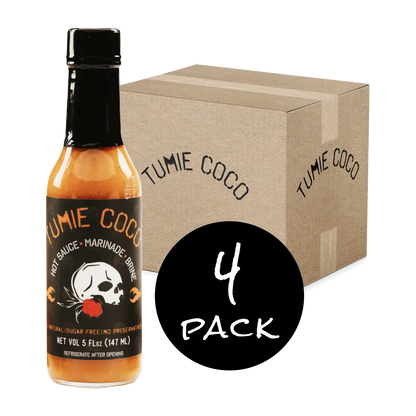 Tumie Coco Hot Sauce 5oz 4-Pack